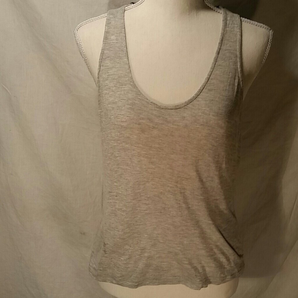 Factory by Erik Hart Loose fit gray tank xs